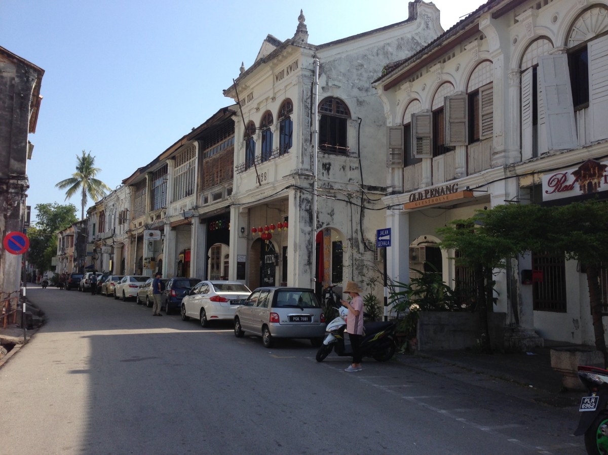 George Town Penang Malaysia Armenian street shops
