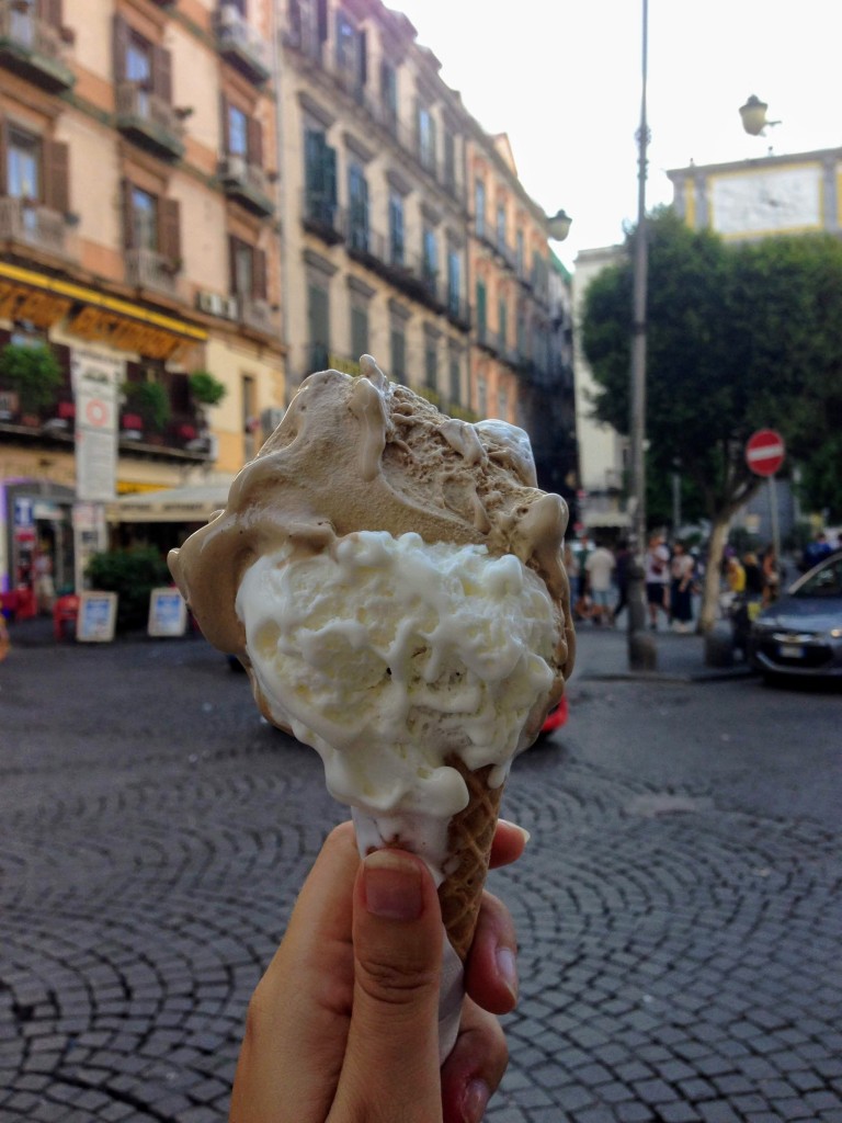 Italian cuisine food guide tavel guide food tips things to eat in Naples and Campania traditional dishes Campania Naples gelati ice cream buffalo milk